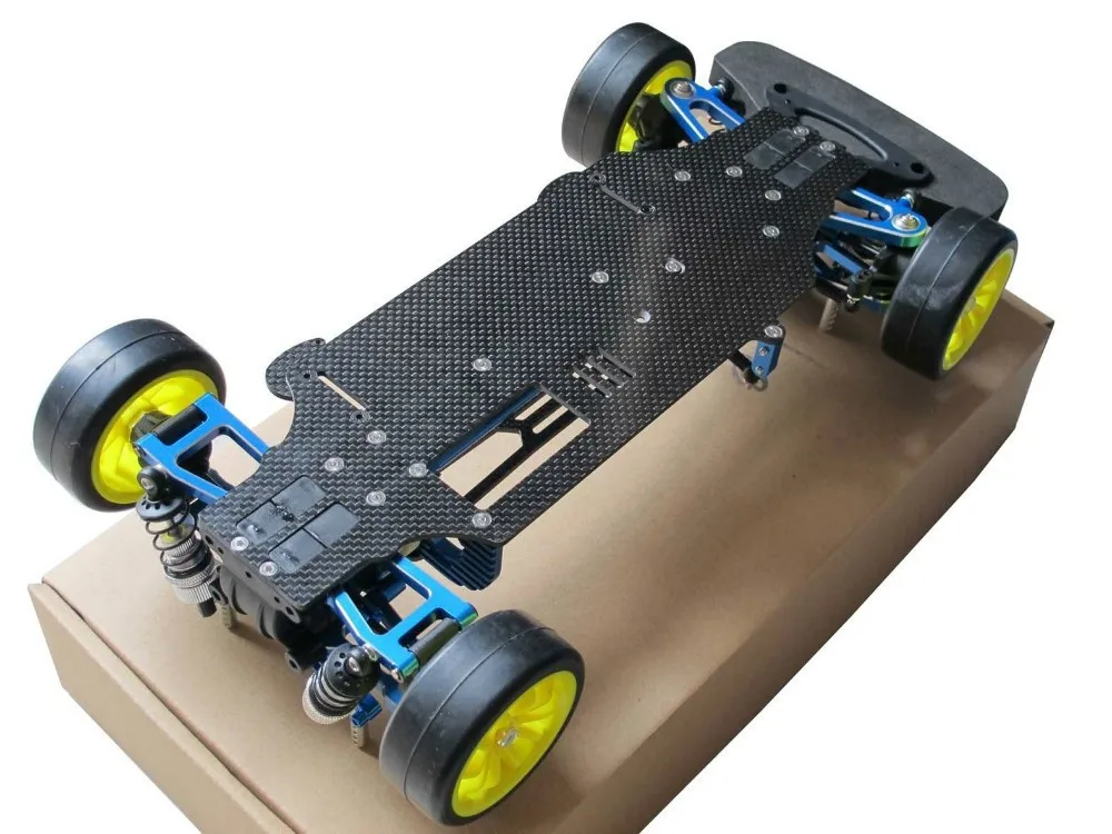 Alloy-Carbon-TAMIYA-TT01-TT01E-Shaft-Drive-1-10-4WD-Touring-Car-Frame-Kit- (2)