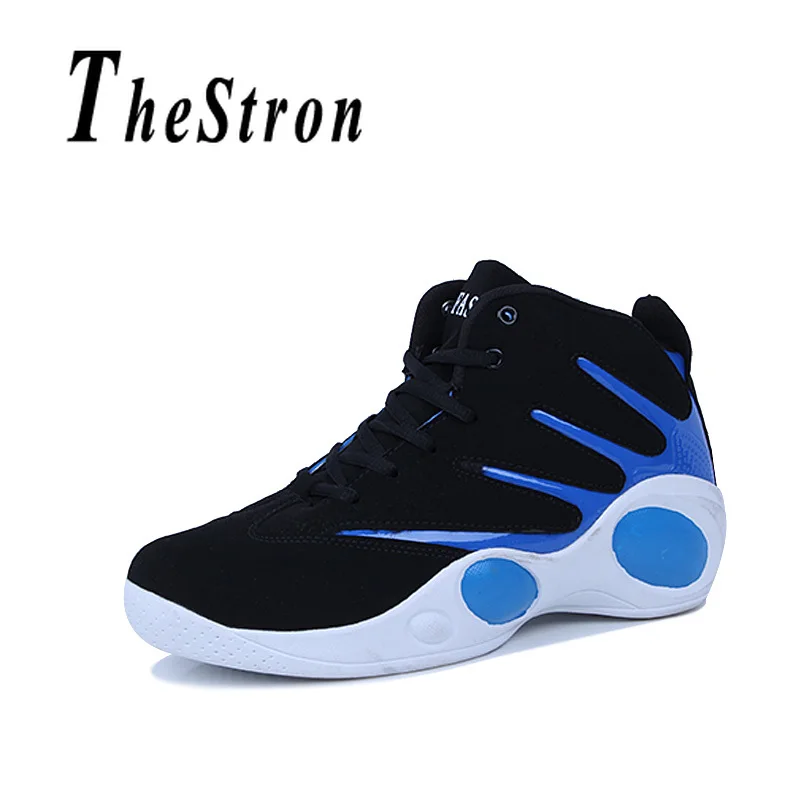 

Basketball Shoes for Men Black Blue Mens Basketball Trainers Damping Men Basketball Shoes Outdoor Comfortable Sport Shoes Men