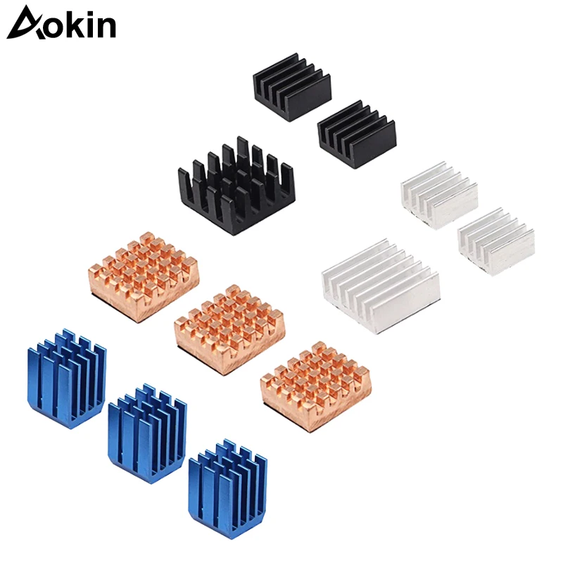 

Raspberry Pi Headsink Aluminum Copper Cooling Modle Kit for Raspberry Pi 3/2/3B + Heat sink for Raspberry Pi 3 Cooling