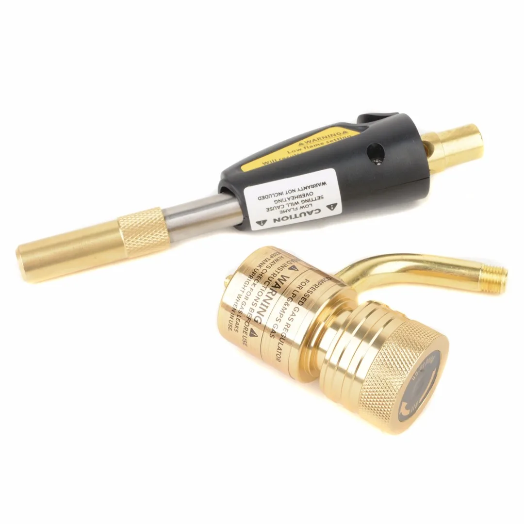 OSSIEAO Gas Self Ignition Turbo Torch Propane Brazing Soldering Welding Plumbing Gold