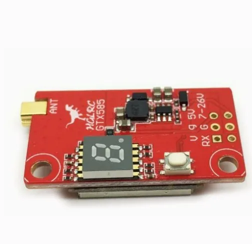

HGLRC GTX585 5.8G 48CH 25/100/200/400/600mW Switchable FPV Transmitter VTX W/ 5V BEC BFOSD control for FPV Racing Drone Quadcopr