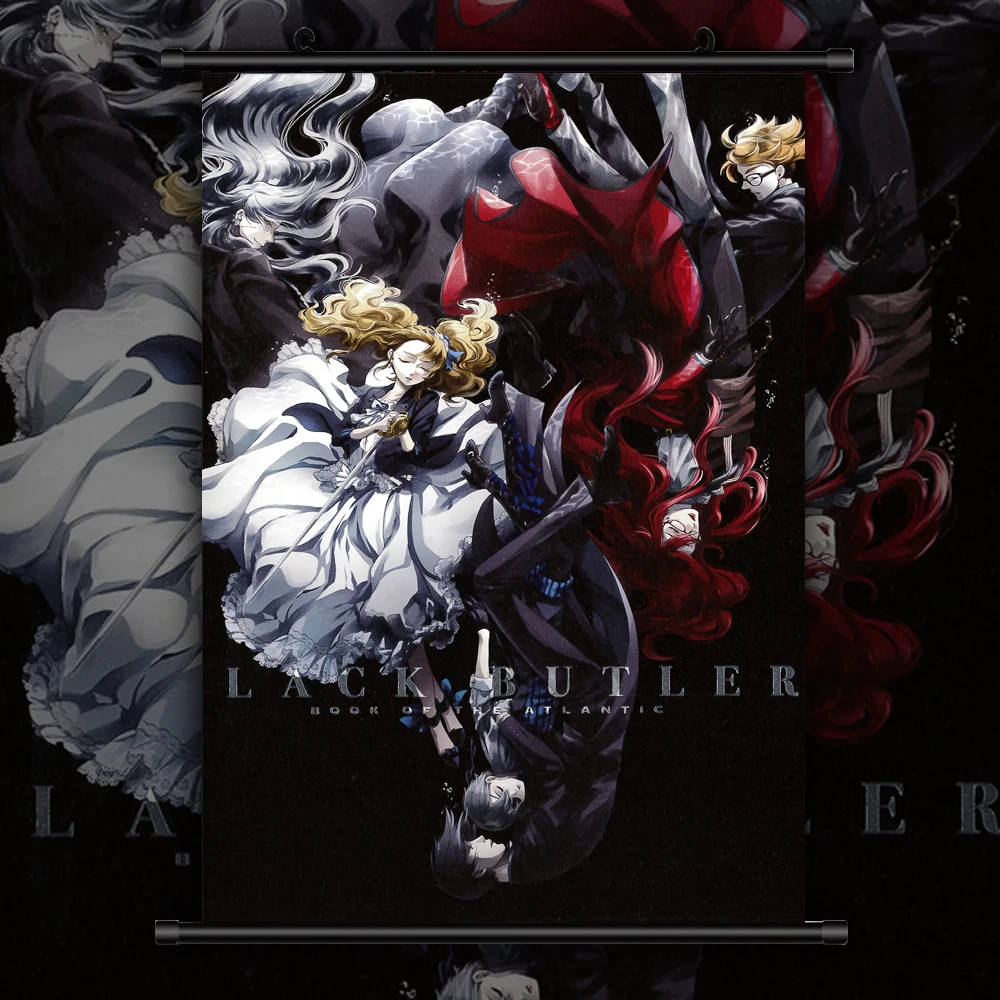

Kuroshitsuji Black butler Anime manga wall Poster Scroll
