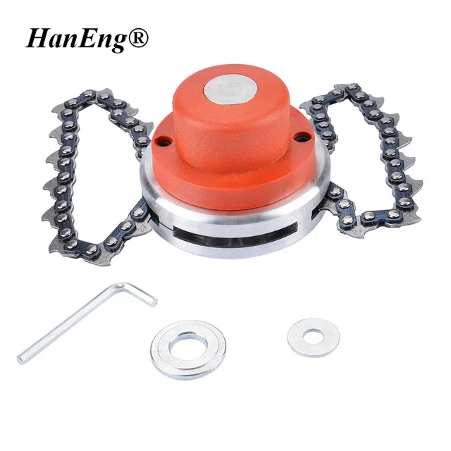 UNIVERSAL GRASS TRIMMER HEAD W/ MANGANESE LINKAGE METAL