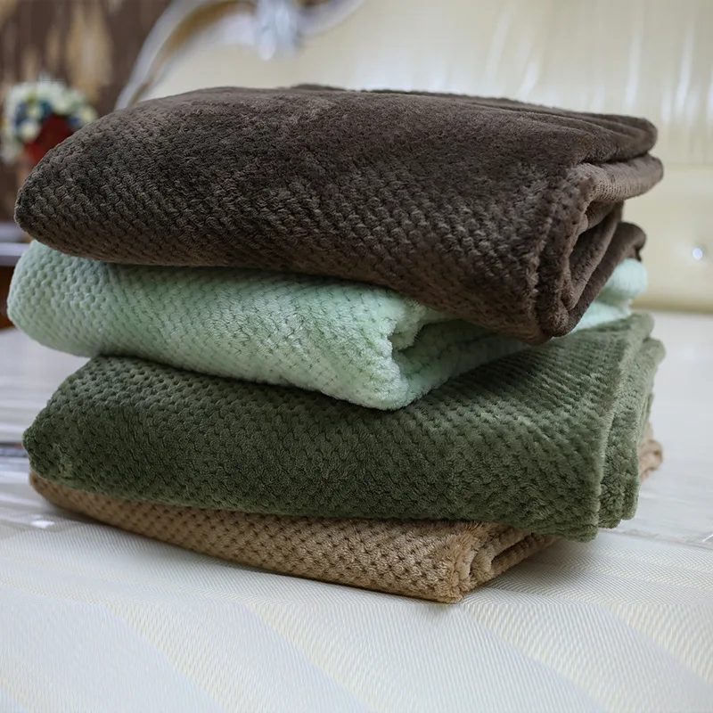 Thick High Quality Blanket Coral Fleece blankets warm flannel Sheets