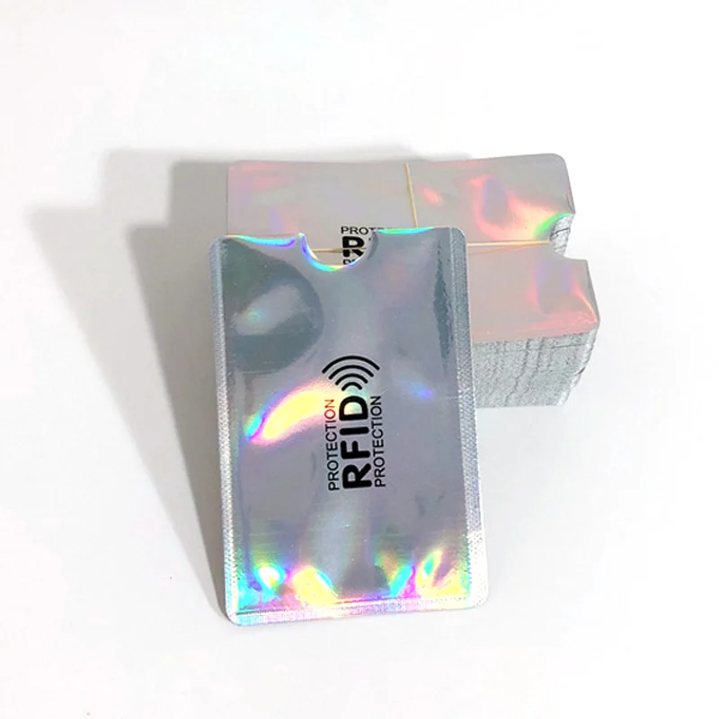 Новый блокирующий rfid алюминиевый держатель для кредитных карт анти сканирующий
