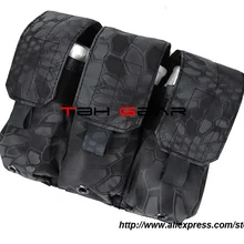 TMC тройной M4 подсумок в Kryptek Typhon Night Prowls Camo+(SKU12050400
