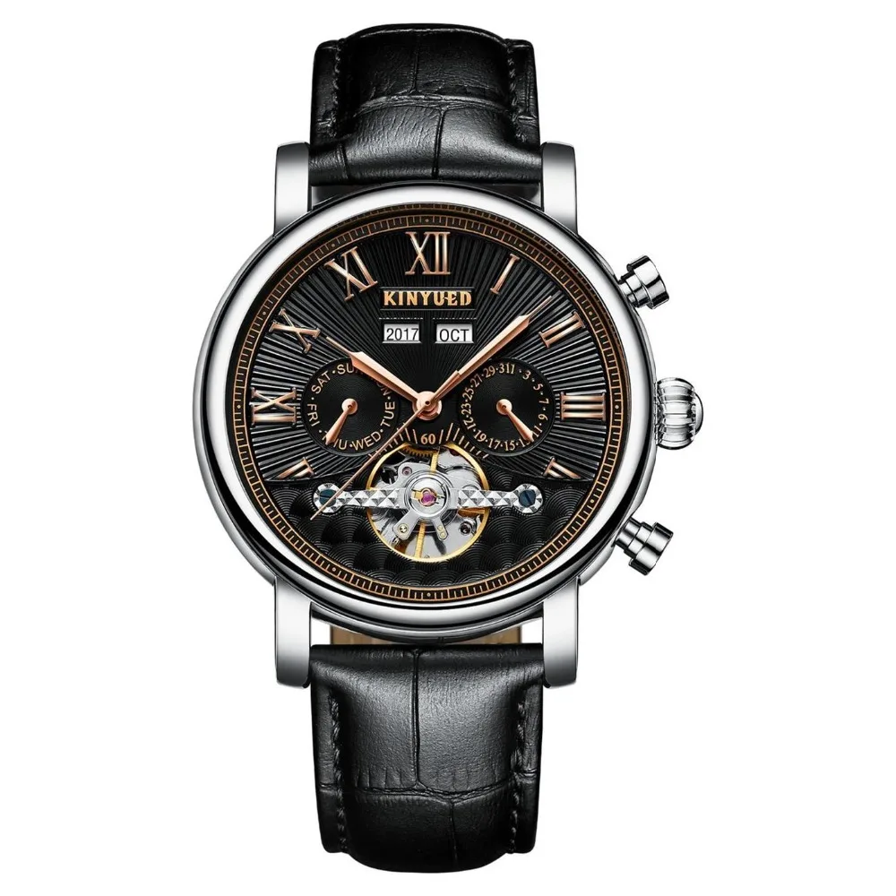 

KINYUED 2019 new authentic Jin Yueda high quality men's fashion waterproof trend mechanical watch watch free shipping