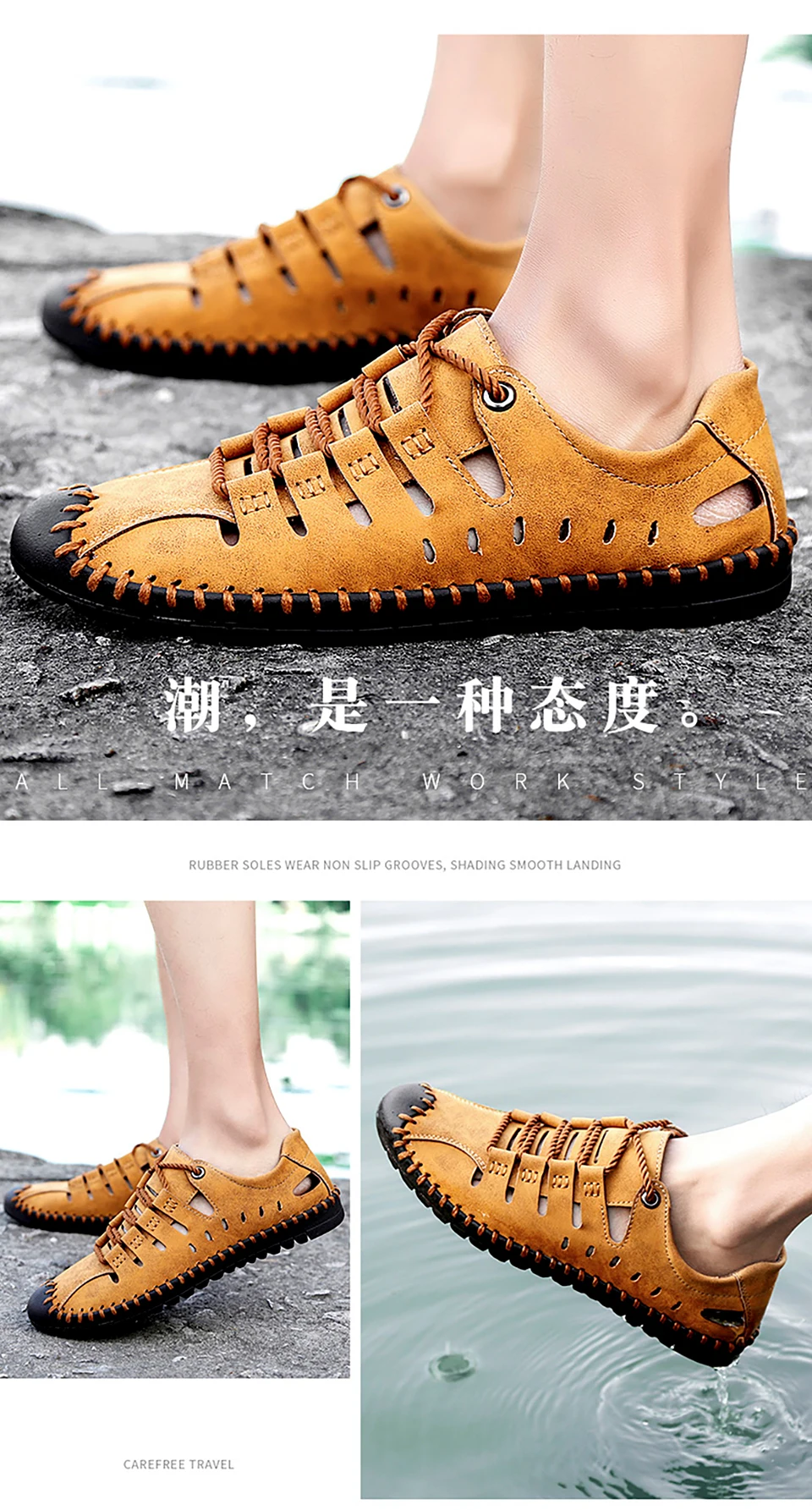 Летняя мужская обувь кожаные дышащие Мокасины повседневные Лоферы Высокое качество Мужская Удобная мягкая обувь для вождения размера плюс 46