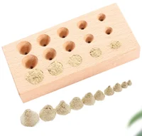 Multi-Size Moxa Cone Cake Rolls Maker Mold Tool, Multi Piece DIY Moxa Tower 15 Eyes 1