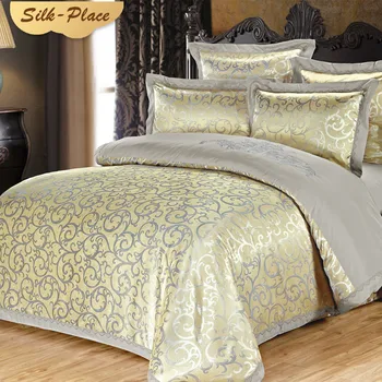 

SILK PLACE Bedding Set Fashion Luxury Home Textile Duvet Cover Linen Sheet Soft Comfortable Russian Family Double Europe Size