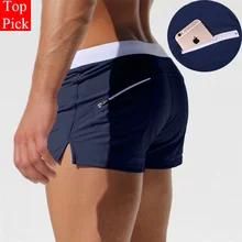 Toppick nova roupa de banho dos homens maiô sexy sunga quente dos homens nadar briefs praia shorts mayo sungas de praia homens