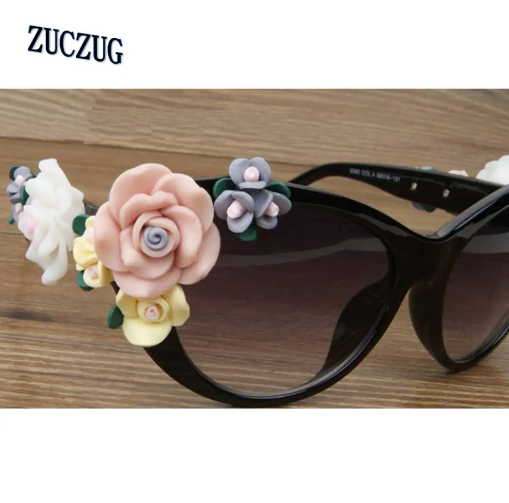 Летние солнцезащитные очки в винтажном стиле ретро в стиле барокко с розами для женщин, фирменный дизайн, кошачий глаз, женские солнцезащитные очки Gafas De Sol Mujer