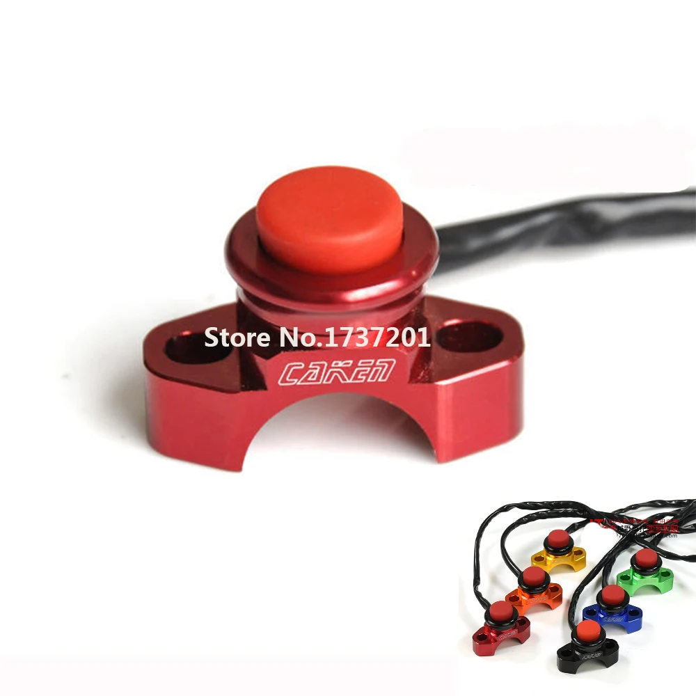 Billet CNC Unversal Engineering Kill Switch Button Fit YZF CRF Husaberg Husavna Motorcycle Dirt