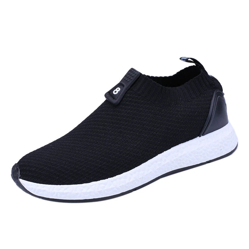 Sneakers Men Knit Mesh Shoes Outdoor Fashion Men's Breathable Sneakers Casual Shoes Running Shoes Sports Shoes #FS#4NV08 (1)