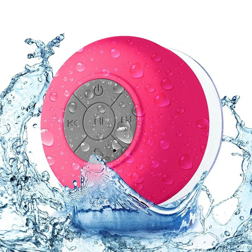 Waterproof Portable Bluetooth Speaker Shower Speaker Car Handsfree