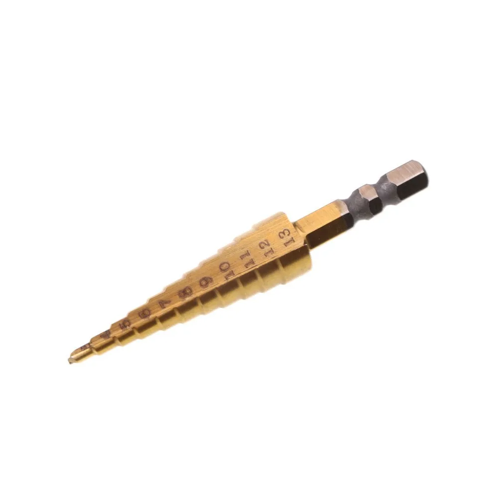 TOKKY 3 13mm Guitar Pickup Hole Drill Bit Chord Button Hole Drilling Tail Nail Hole Drilling