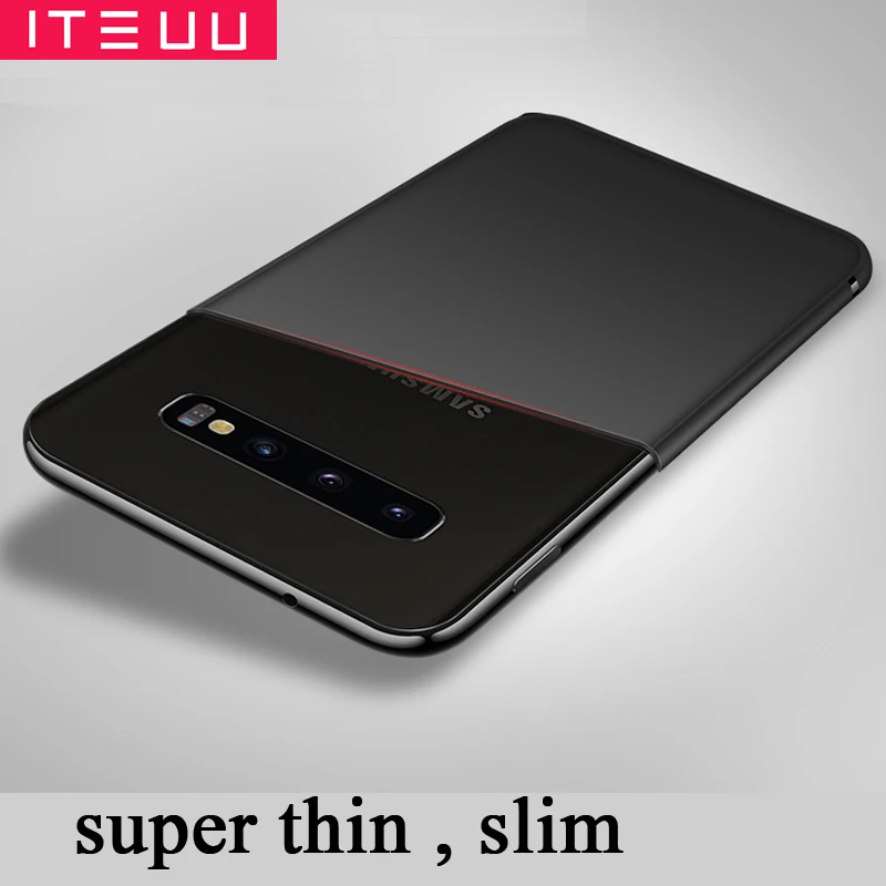 ITEUU ультра-тонкий ТПУ Мягкий противоударный матовый чехол для samsung Galaxy S10E S10 плюс S9 S8 чехол s крышка корпуса S10 S10PLUS S10E S9PLUS S8PLUS S9