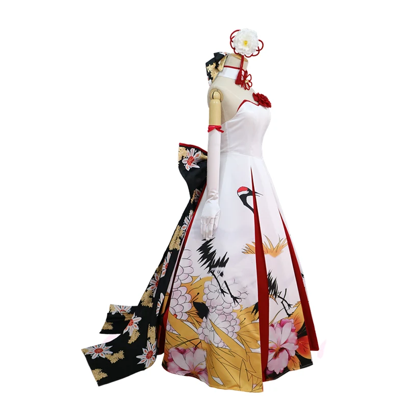 ROLECOS Fate Stay Night Altria Pendragon Косплей Костюм саблей Arturia журавль свадебное платье| |