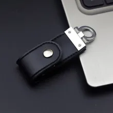 Розничная TF карта с фактическим объемом 2 цвета кожаный USB флэш-накопитель 4 ГБ 8 ГБ оперативной памяти, 16 Гб встроенной памяти, 32 GB брелок флеш-накопитель 32 ГБ флеш-накопитель с ручкой