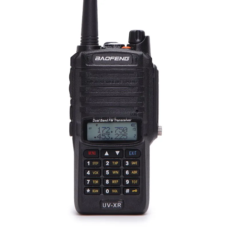 2 шт. BaofengUV-XR Walkie Talkie 10 W высокой Мощность 4800 Mah Батарея IP67 Водонепроницаемый Двухдиапазонный портативный двухстороннее радио