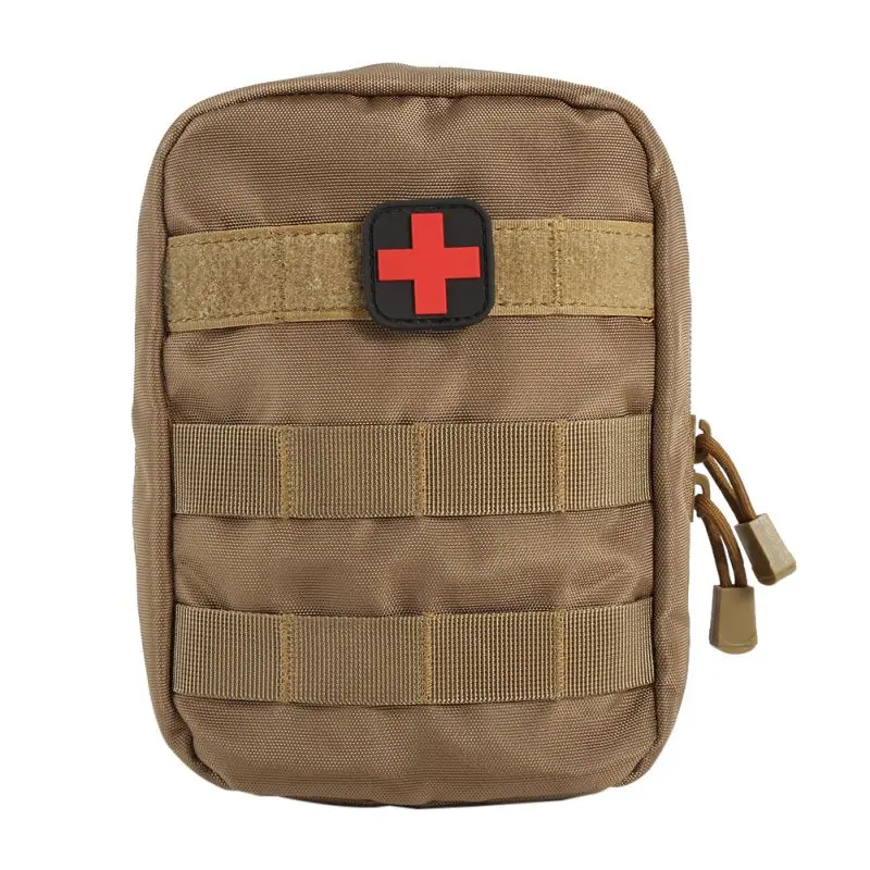 EMT медицинская сумка для первой помощи IFAK, военная упаковка, уличная система MOLLE, медицинский аксессуар, сумка, тактическая, Черная/Армейская, зеленая/грязевая - Цвет: Mud color