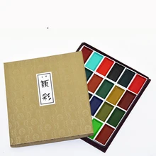 Сакура Kissho Оригинальные японские Твердые акварельные пигментные краски набор