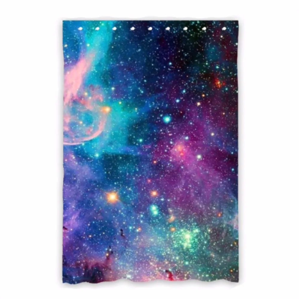 Custom cloud galaxy european style curtains office curtains Polyester