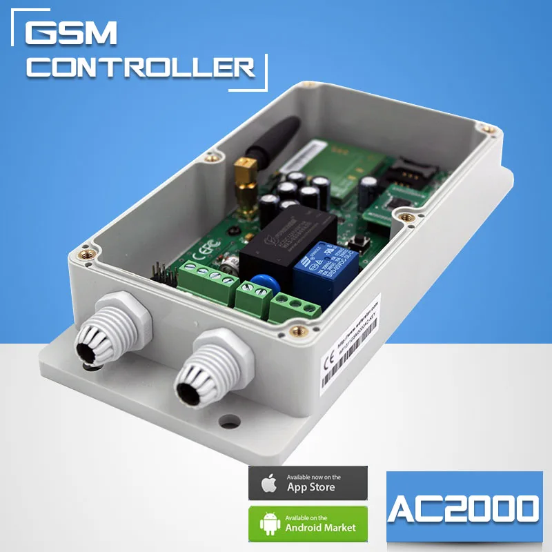 1 шт. AC2000 Quad Band GSM дистанционного управления Реле Выходные Контакты switch box
