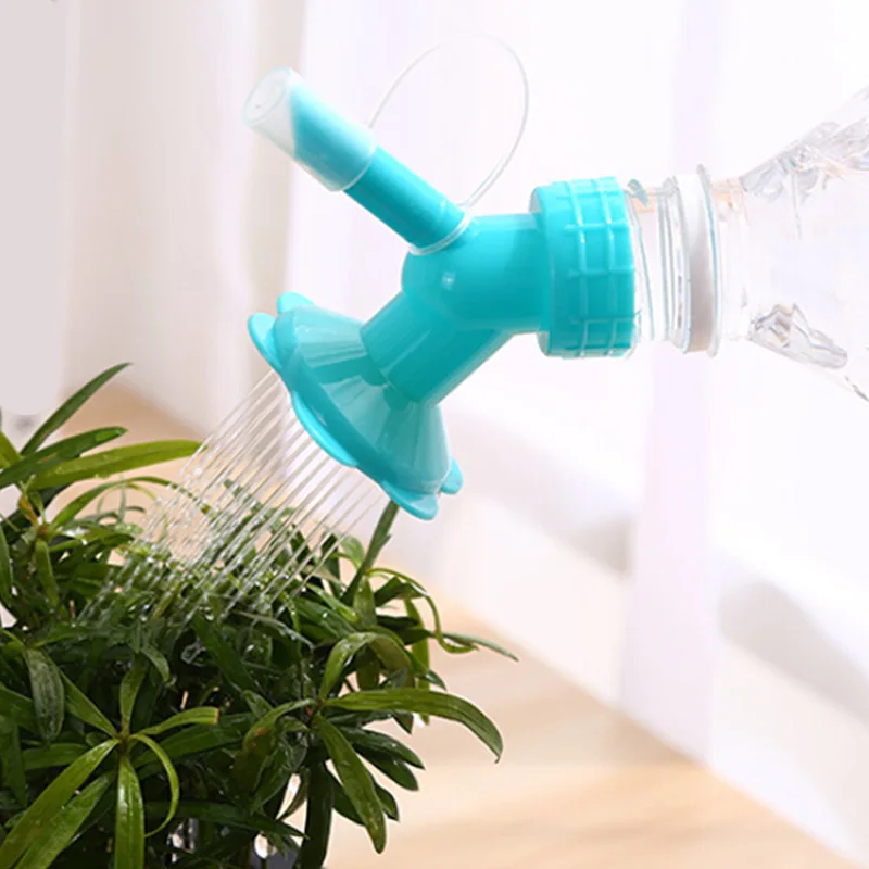 

Sprinkler Nozzle Dual Sided Bottle Plant Flower Watering Spout Watering Plants Portable Plastic Bottle Cap Converter