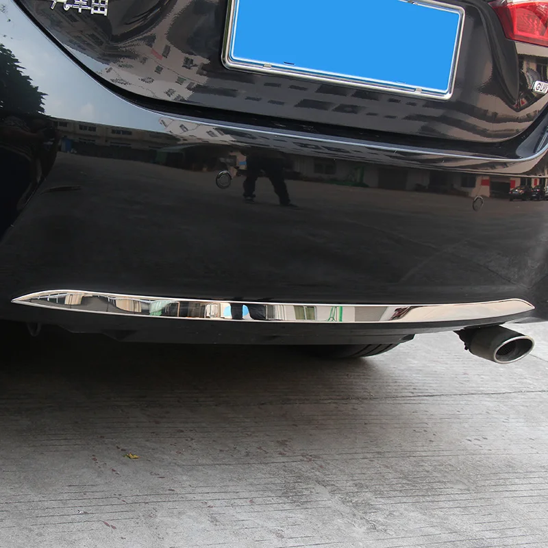 

lsrtw2017 stainless steel car trunk bumper trim for toyota corolla 2013 2014 2015 2016 2017 2018 E170
