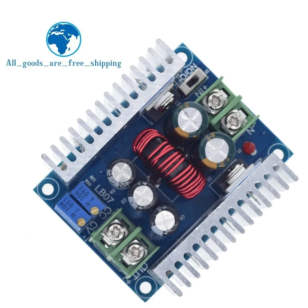 300W 20A DC-DC Buck Converter Step Down Module Constant Current LED Driver Power Step Down Voltage Module Electrolytic Capacitor