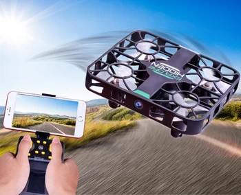 

Wifi FPV 2.4G 6 Axis Gyro Mini RC Quadcopter Drone Aircraft 3D Flip 0.3MP HD Camera Crashworthy Structure Altitude Hold Kid gift