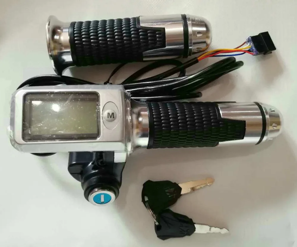 Perfect twist throttle rolling handlebar for electric bike scooter tricycle MTB 36v48v60v with lock/key/cruise&speed battery indicator 9 Perfect twist throttle rolling handlebar for electric bike scooter tricycle MTB 36v48v60v with lock/key/cruise&speed battery indicator 9
