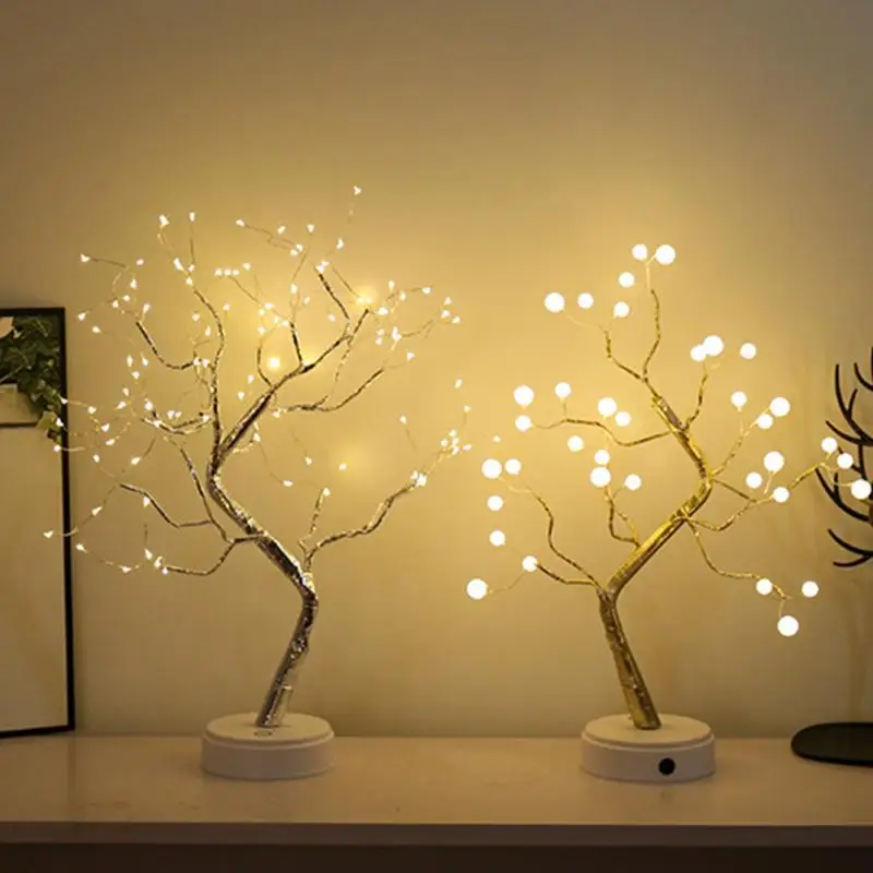 Night Light Home Decoration Bonsai Style Party Cherry Tree Shape https://superproductonline.com/