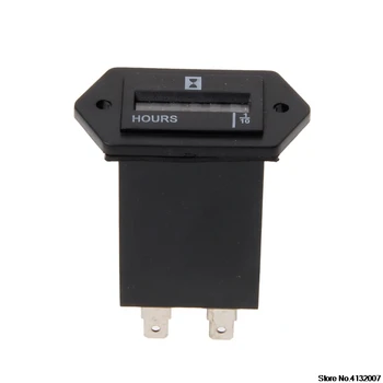 

New DC10V-80V Generator Sealed Hour Meter Counter For Boats Trucks Tractors Cars