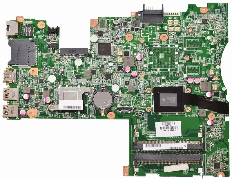 

laptop Motherboard For 727202-501 727202-601 727202-001 14-F A8-5545M DA0U72MB6D0 system mainboard Fully Tested