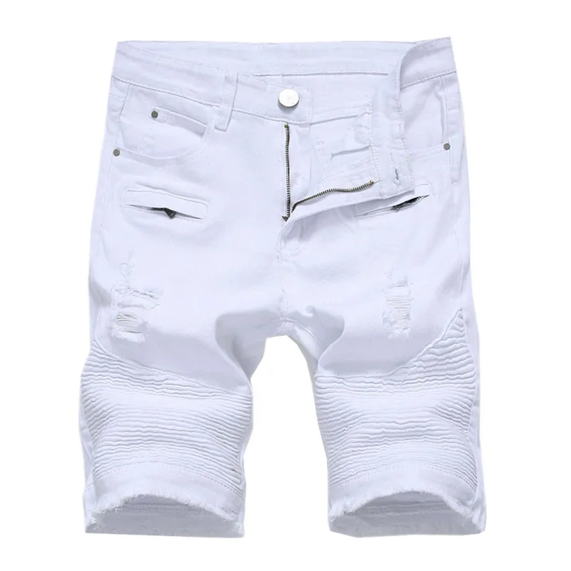 short jeans vermelho masculino