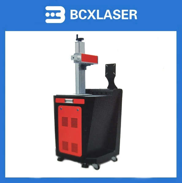 

Fiber laser marking machine 20W desktop metal plotter plastic factory direct sales