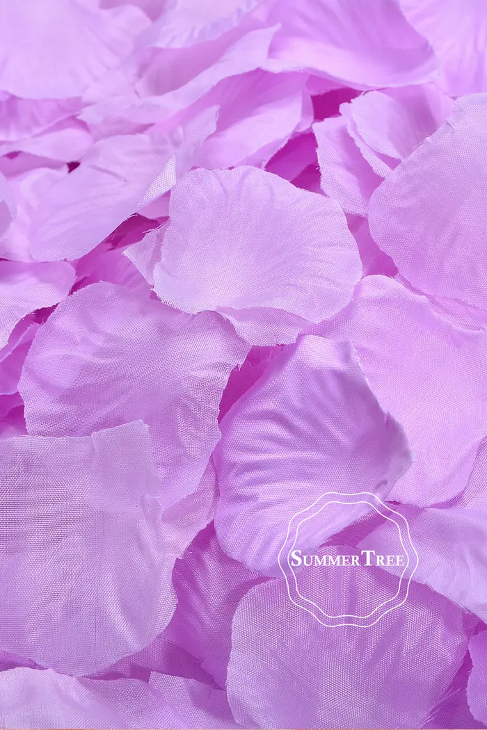 100pcs/pack Silk Rose Petals Table Confetti Artificial Flower Baby Shower Crafts Wedding Supplies Party Christmas Venue Decor