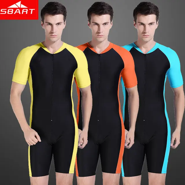 SBART New 2015 Wetsuit Men Short Sleeve Wet Suit Shorty Lycra Dive