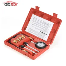 9 PCS Petrol Gas Engine Cylinder Compressor Gauge Meter Test Pressure Compression Tester Leakage Diagnostic 9 PCS Petrol Gas Engine Cylinder Compressor Gauge Meter Test Pressure Compression Tester Leakage Diagnostic