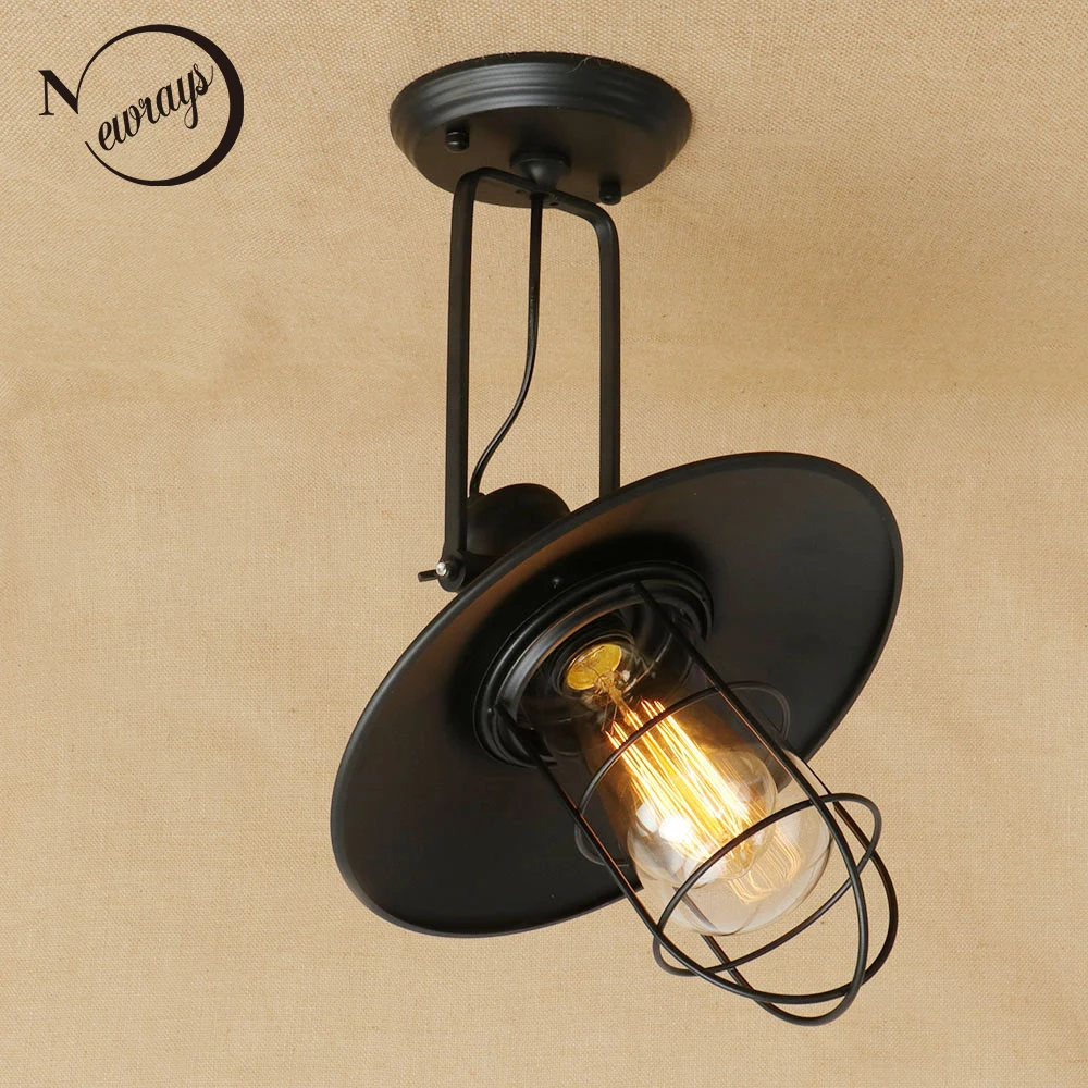 Buy Loft vintage adjustable ceiling lamp led E27 AC