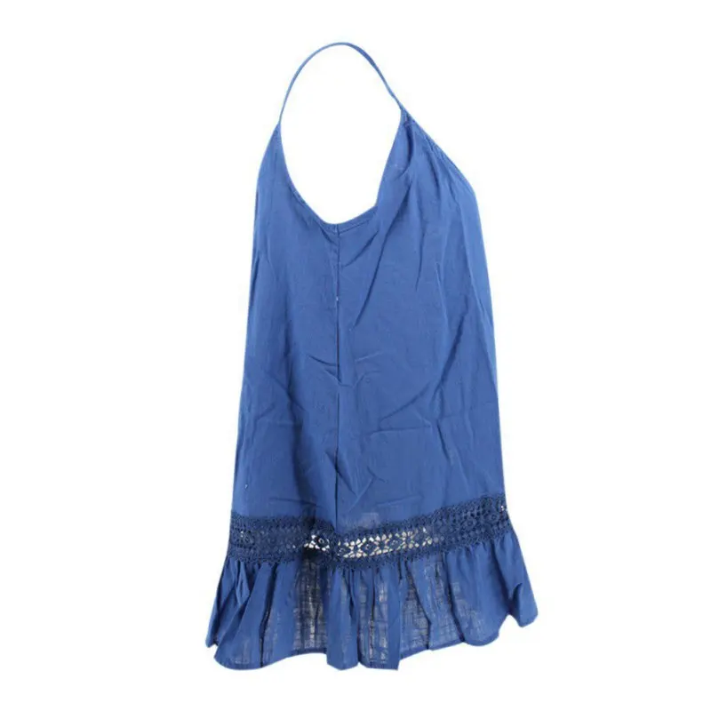 Милая майка женская пляжная Повседневная Boho V шеи Camis женские топы Базовая рубашка женская блузка