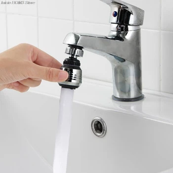 

Rotatable Swivel Faucet Water Saving Filter Sprayer Tap Nozzle Adapter for Bathroom Kitchen