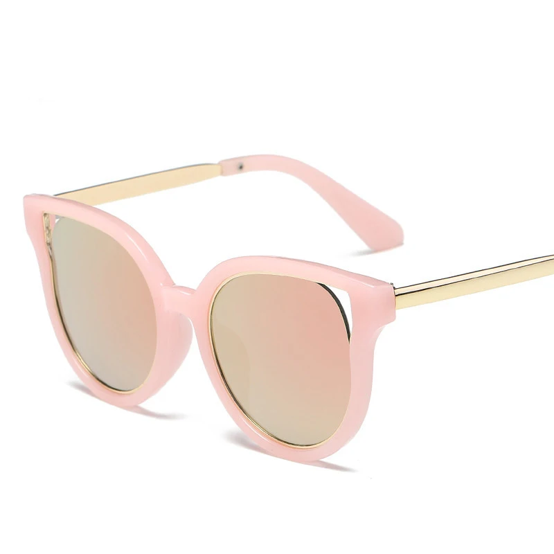 Фирменный дизайн, кошачий оправы для очков милые солнечные очки или антибликовым покрытием UV400 детские очки для мальчиков и девочек, детские милые детские очки N233
