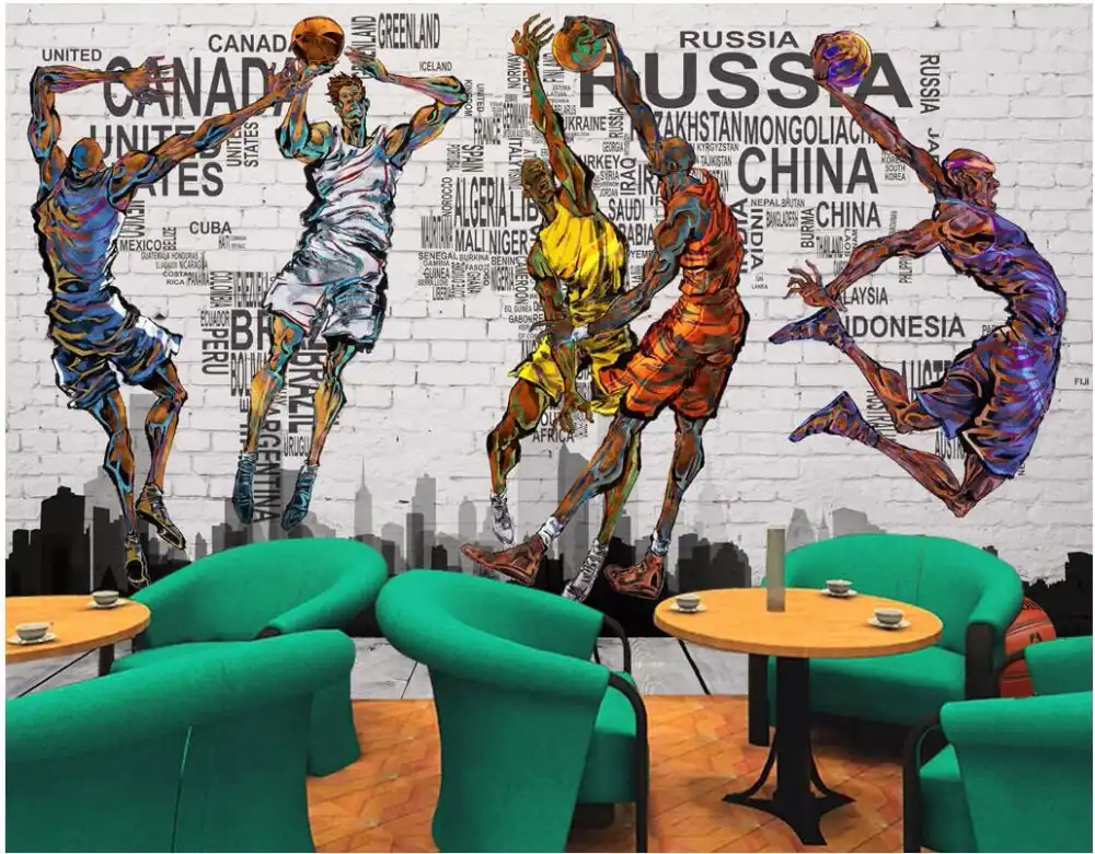 Fondo De Pantalla 3d Personalizado Baloncesto Dunk Maestro