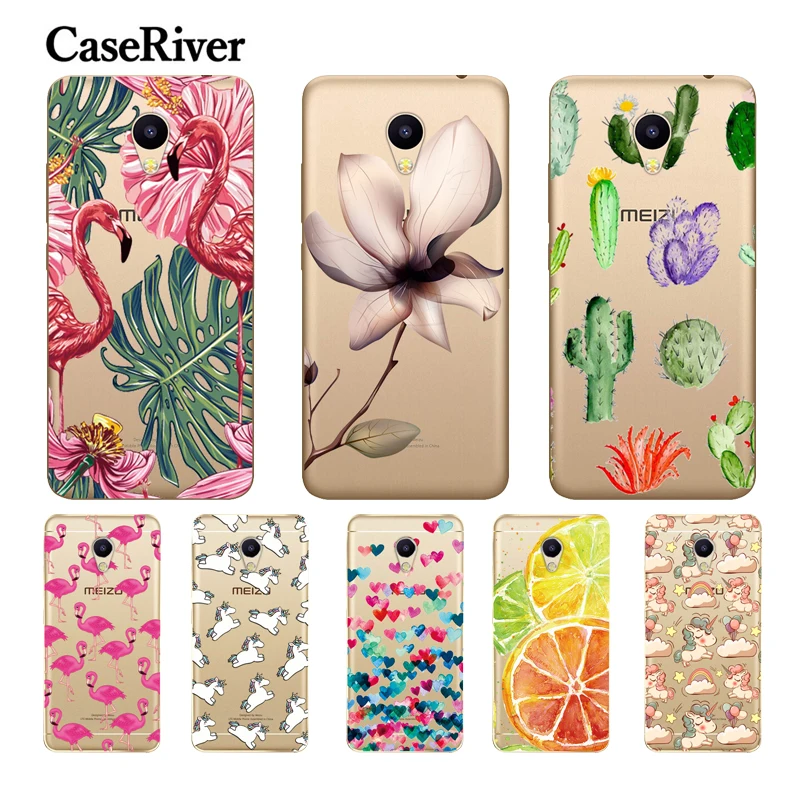 

CaseRiver Back Coque 5.2" Meizu M5S Case Cover Soft TPU Silicone Phone Protective Shell Case Meizu M5S Back Cases Cover