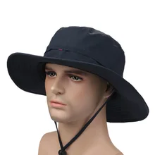 Шляпа от солнца ведро лето для мужчин и женщин Рыбалка Boonie шляпа от солнца шляпа с защитой от воздействия УФ-излучения Кемпинг с широкими полями солнцезащитная Кепка открытый пляж Кепка