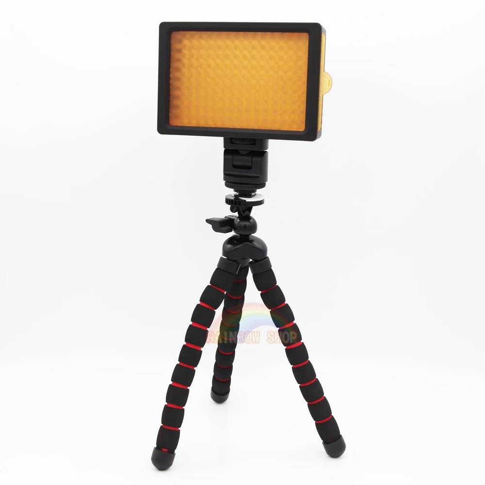 Высокое качество Цифровая камера мини штатив Стенд Гибкий штатив с 360 вращающейся шаровой головкой и резиновыми ножками