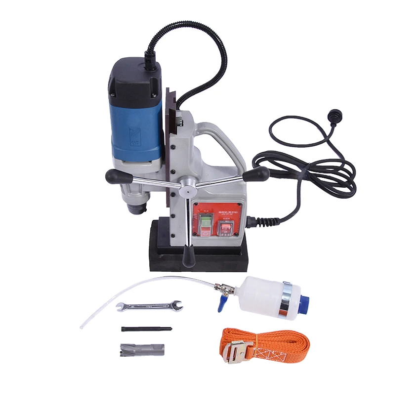 Electric Mini Magnatic Drilling Machine J1C-FF-30 Magnetic Seat Hollow Brick Drill Tool 220v 50HZ 900W 450r/min 11500N